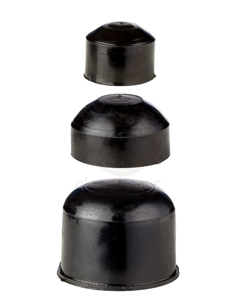 Εxternal rounded plastic pipe caps