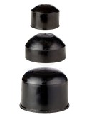 Εxternal rounded plastic pipe caps